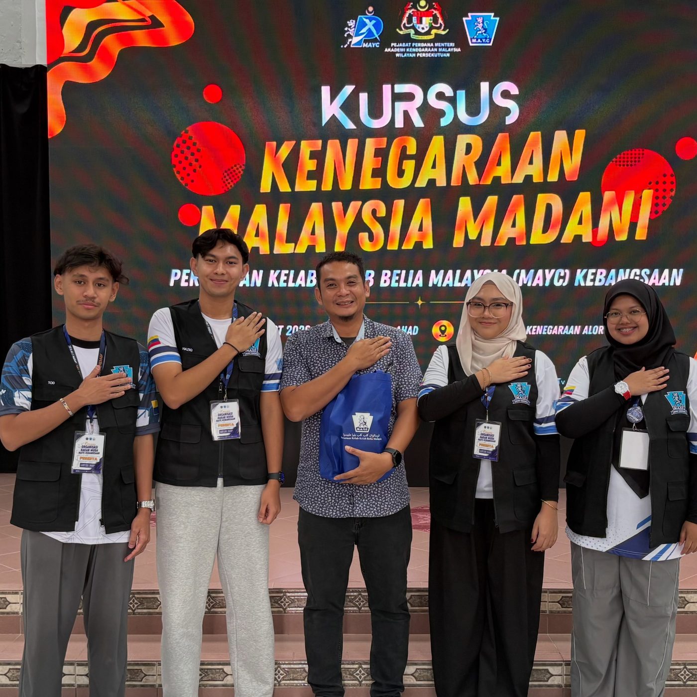 Wakil MAYC Bukit Bintang di Kursus Organisasi Rakan Muda MAYC Kebangsaan 2026